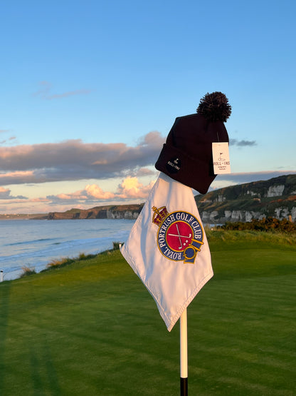 Black Golf Beanie