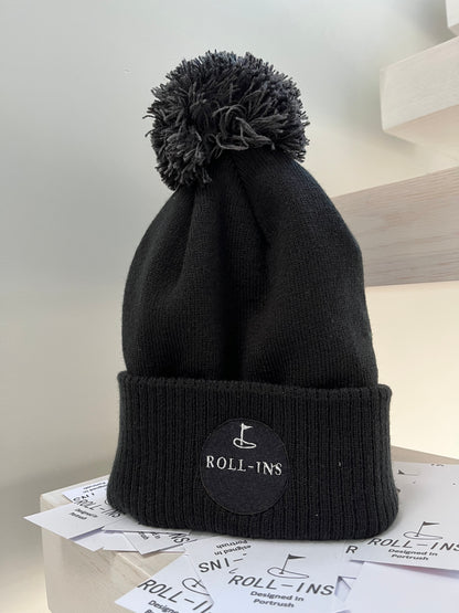 Black Golf Beanie