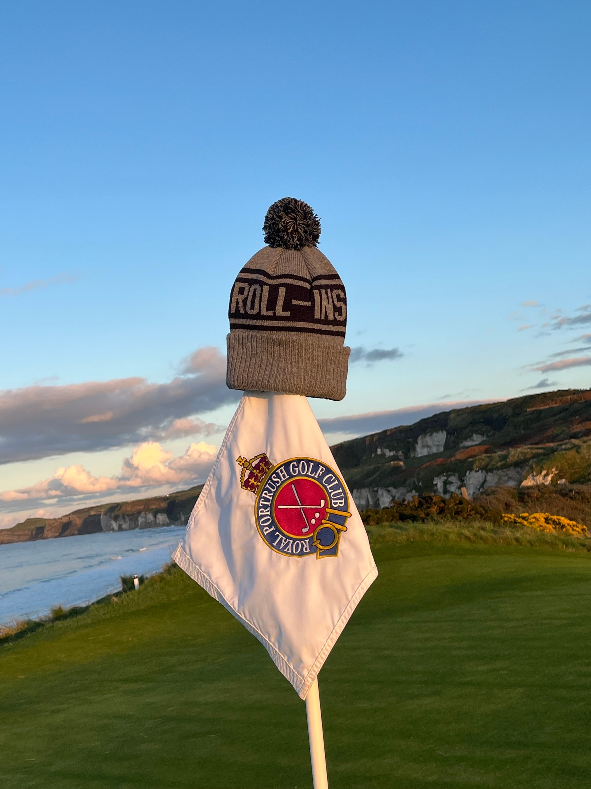 Golf Beanie, Front side